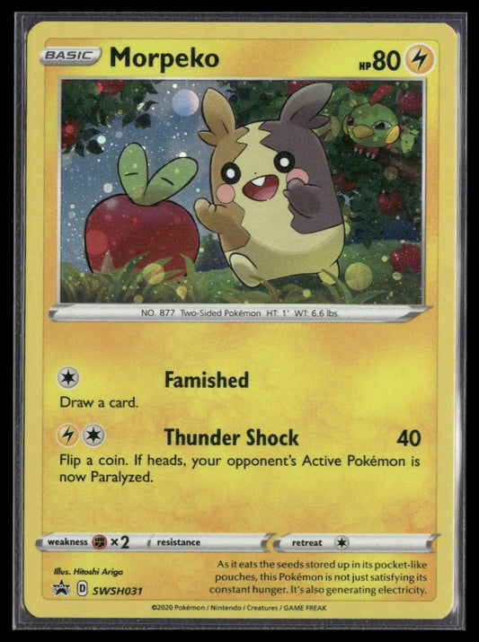 Morpeko #SWSH031 Sword & Shield Promo Cards NM