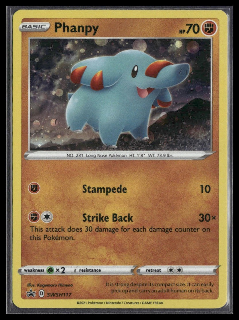 Phanpy #SWSH117 Sword & Shield Promo Cards NM