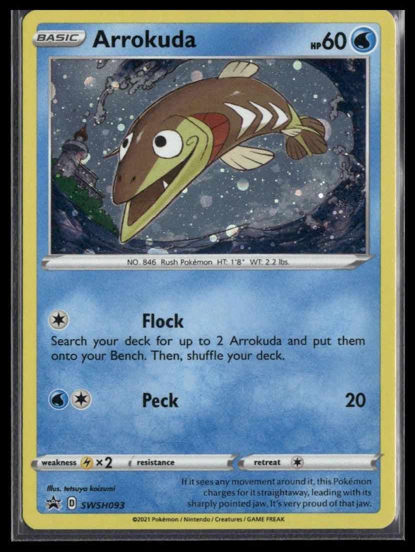 Arrokuda #SWSH093 Sword & Shield Promo Cards NM