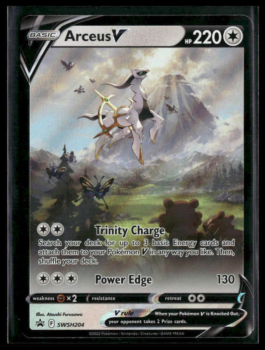 Arceus V #SWSH204 Sword & Shield Promo Cards LP