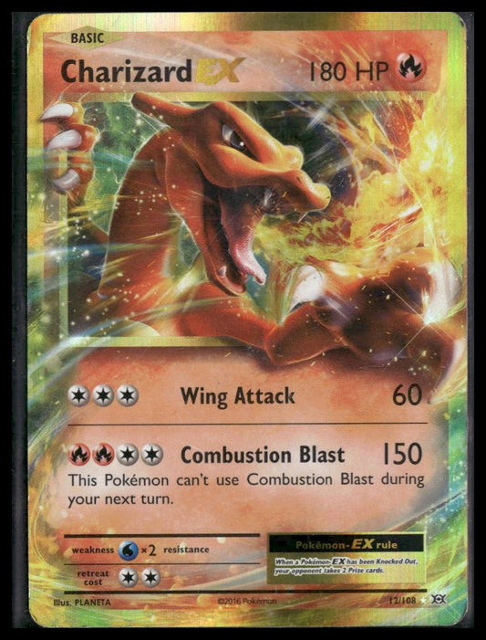 Charizard EX #12/108 XY - Evolutions MP
