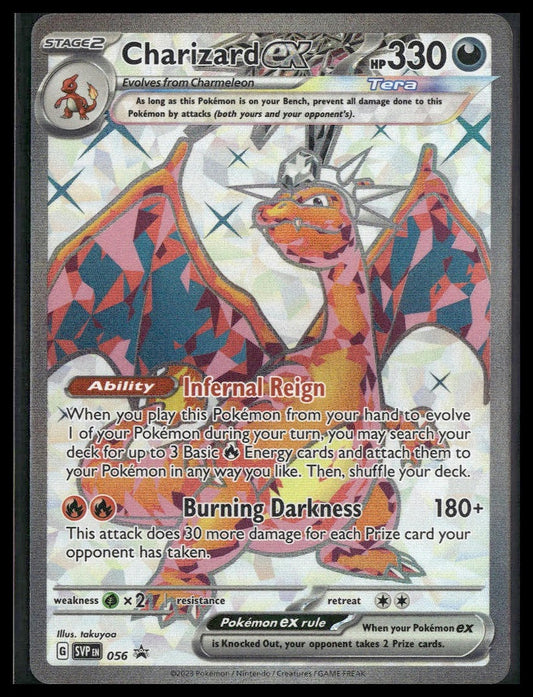 Charizard ex #056 Scarlet & Violet Promo Cards LP