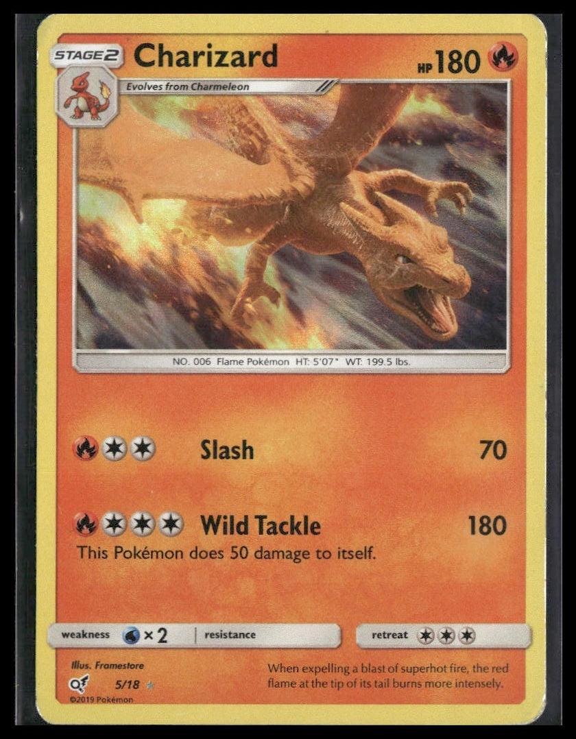 Charizard #5/18 Detective Pikachu MP