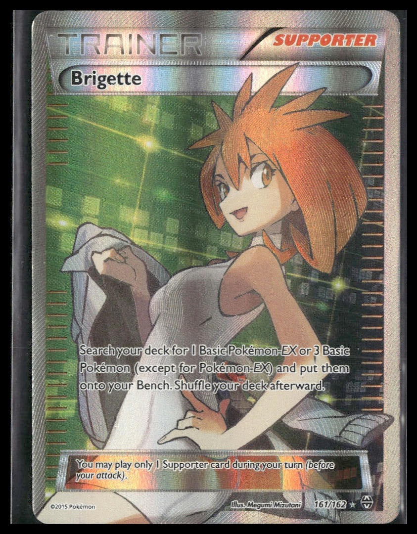 Brigette (Full Art) #161/162 XY - BREAKthrough MP