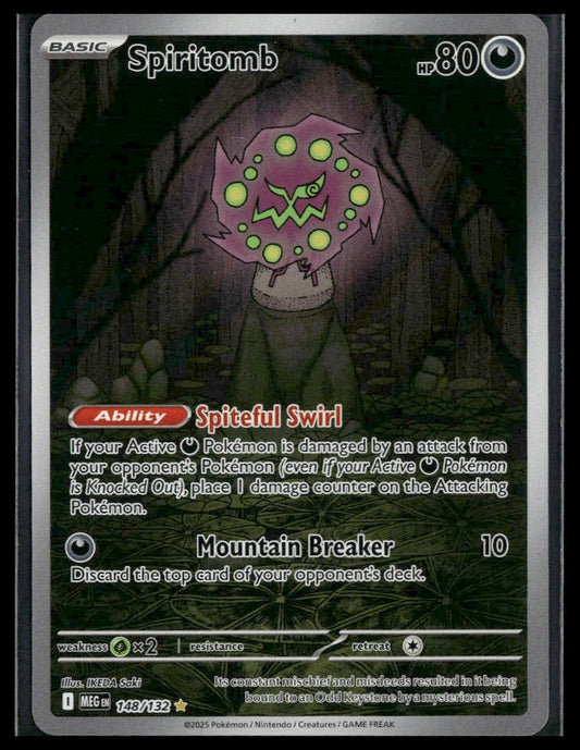 Spiritomb #148/132 Mega Evolution NM