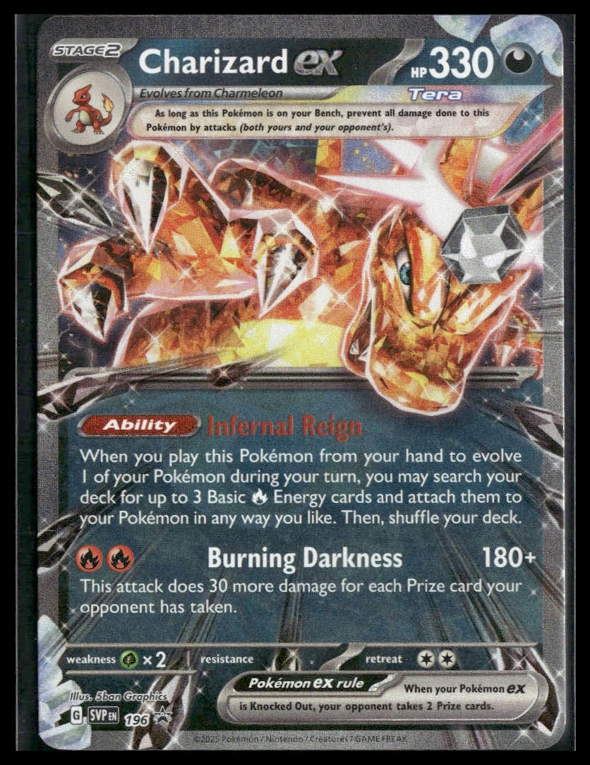 Charizard ex #196 Scarlet & Violet Promo Cards NM