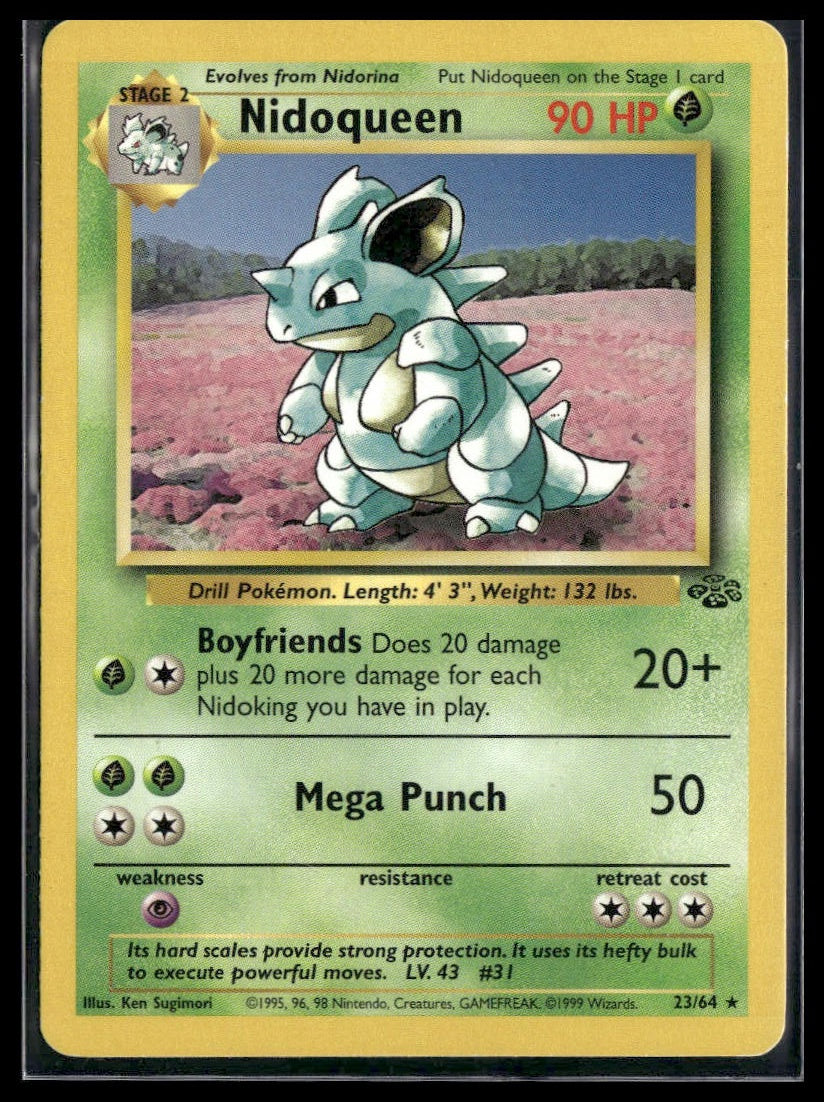Nidoqueen #23/64 Jungle LP