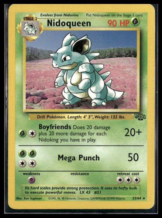 Nidoqueen #23/64 Jungle LP