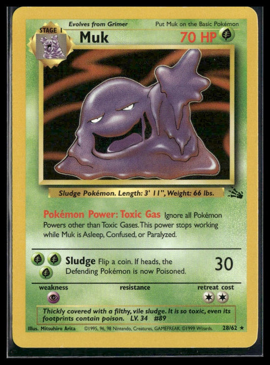 Muk #13/62 Fossil LP