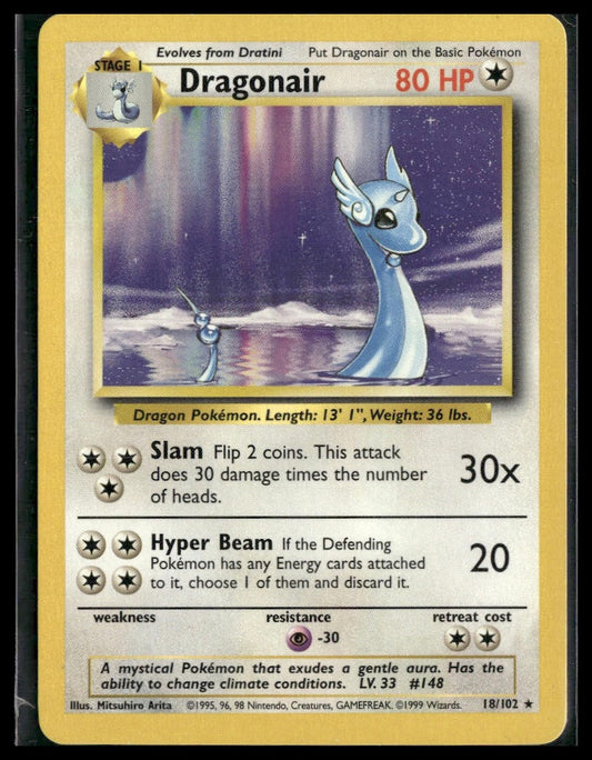 Dragonair #018/102 Base Set LP