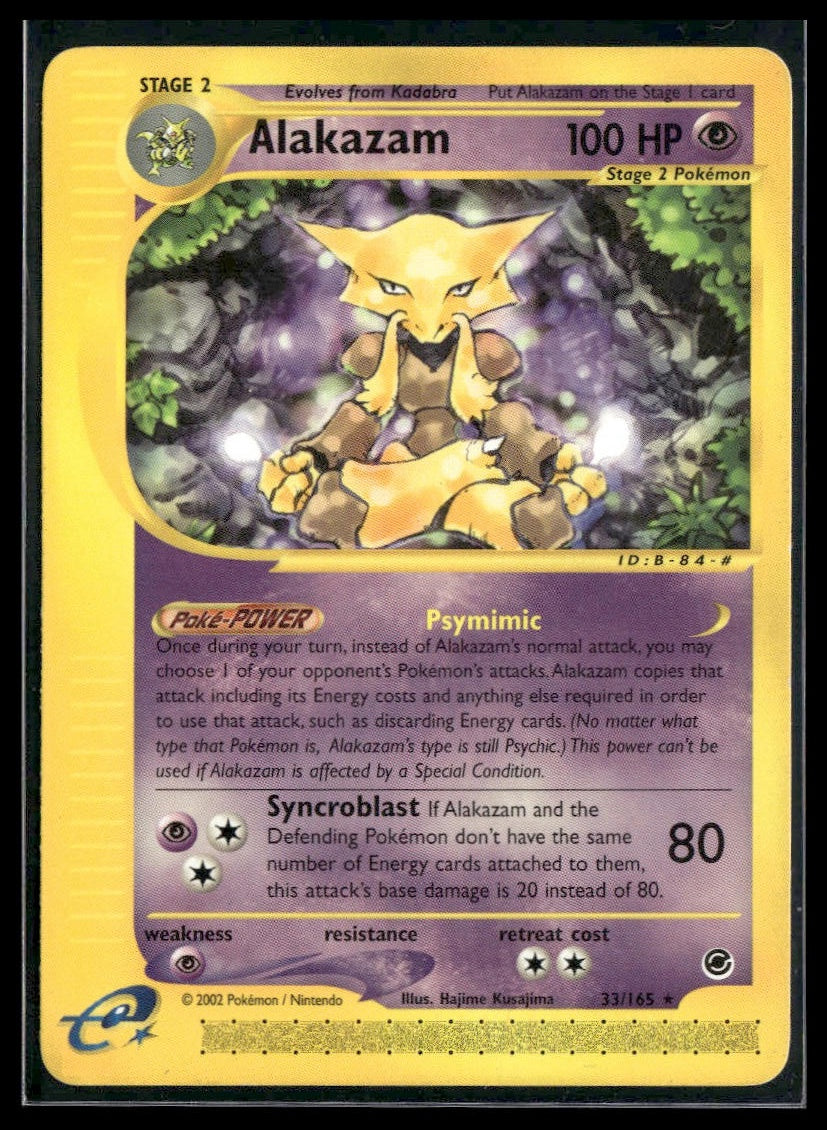 Alakazam #033/165 Expedition LP