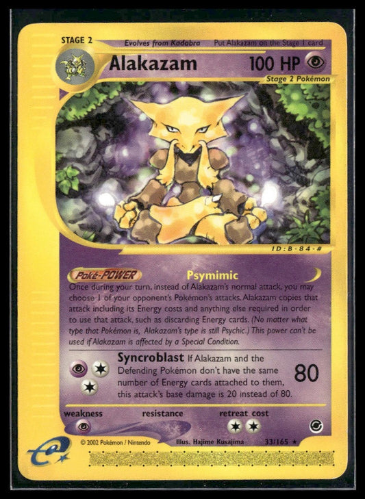 Alakazam #033/165 Expedition LP