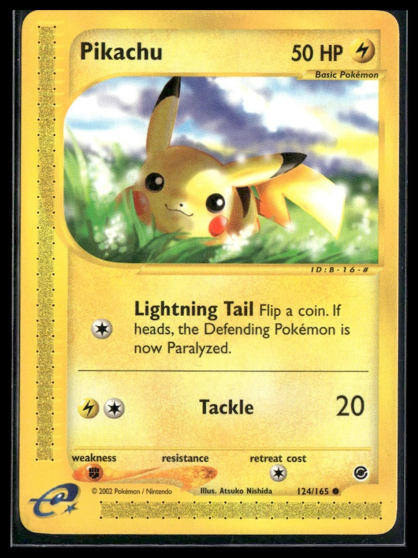 Pikachu #124/165 Expedition LP