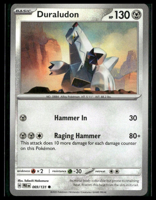 Duraludon (Poke Ball) #069/131 Prismatic Evolutions NM