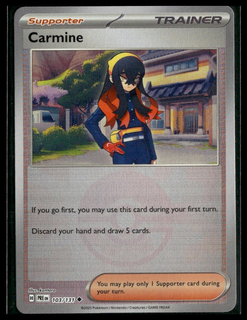 Carmine (Poke Ball) #103/131 Prismatic Evolutions NM