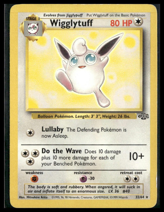 Wigglytuff #32/64 Jungle LP