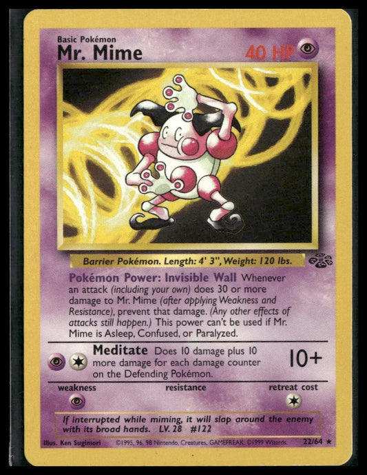 Mr. Mime #22/64 Jungle LP