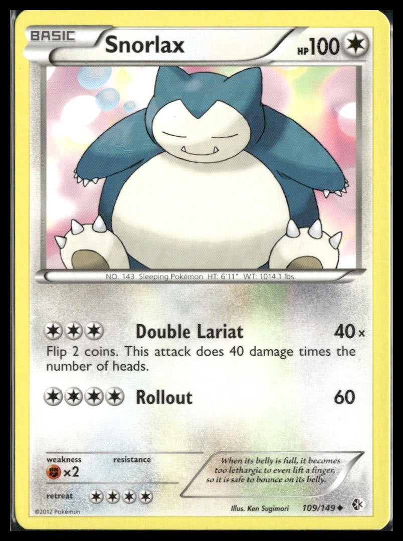 Snorlax #109/149 Boundaries Crossed LP