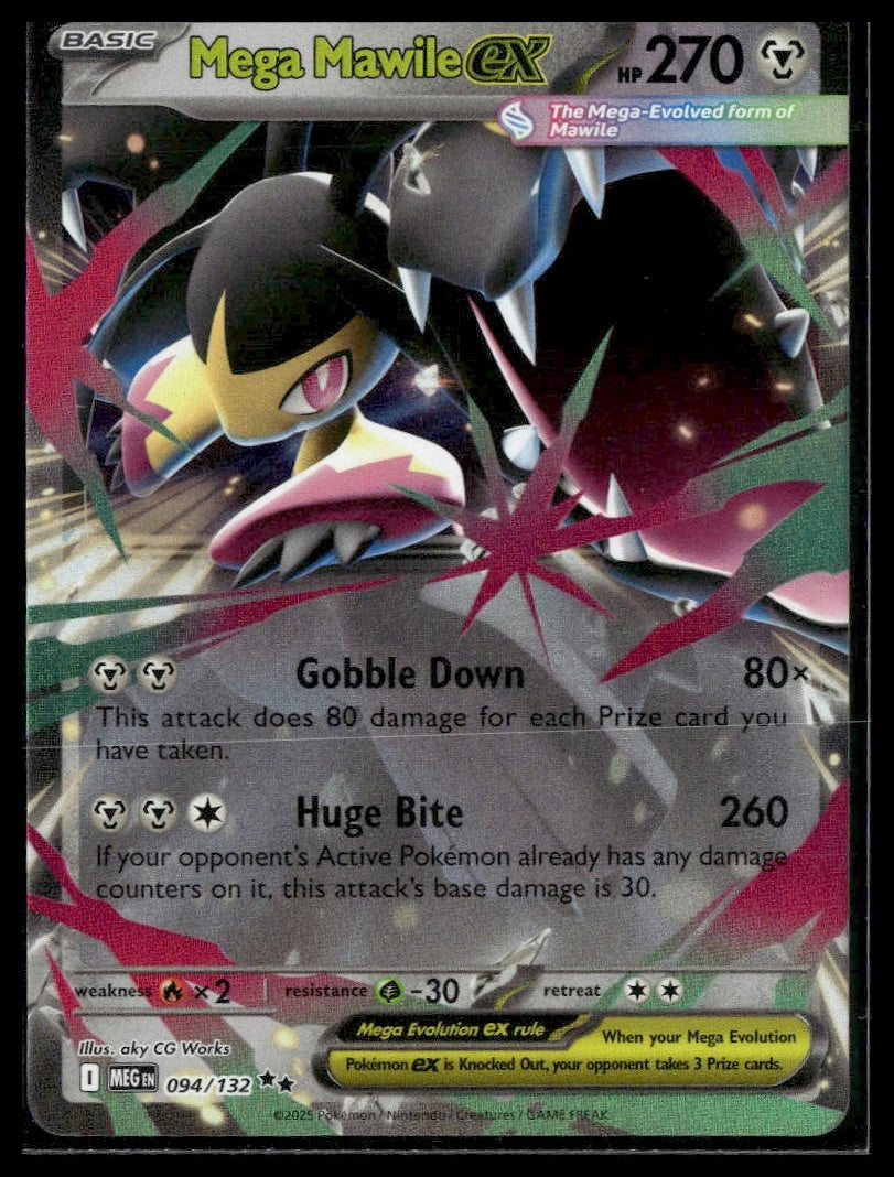 Mega Mawile #094/132 Mega Evolution NM