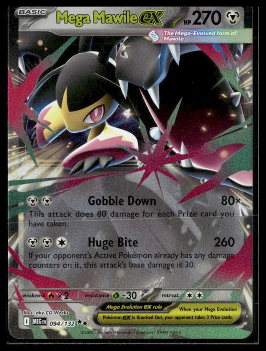 Mega Mawile #094/132 Mega Evolution NM