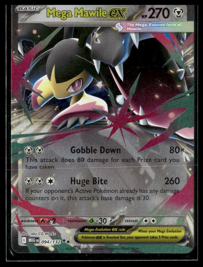 Mewga Mawile ex #094/132 Mega Evolution NM