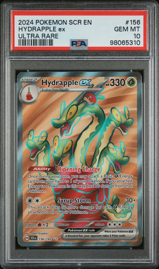 PSA 10 Hydrapple ex #156 Stellar Crown
