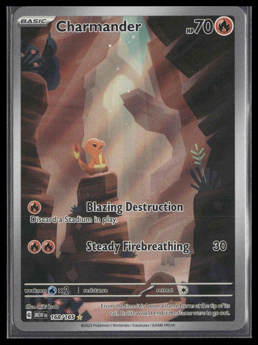 Charmander #168/165 Scarlet & Violet 151 NM