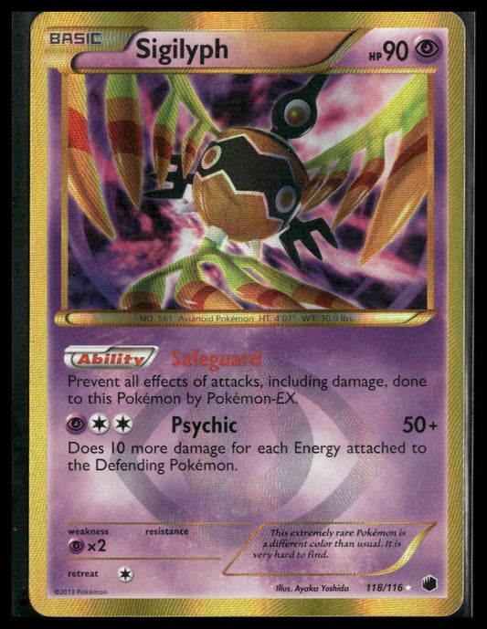 Sigilyph #118/116 Plasma Freeze LP