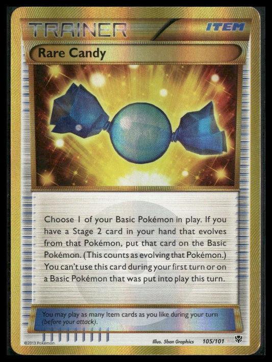Rare Candy (Secret Rare) #105/101 Plasma Blast LP
