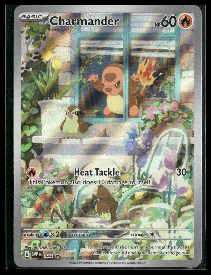 Charmander #044 Obsidian Flames ETB Promo NM