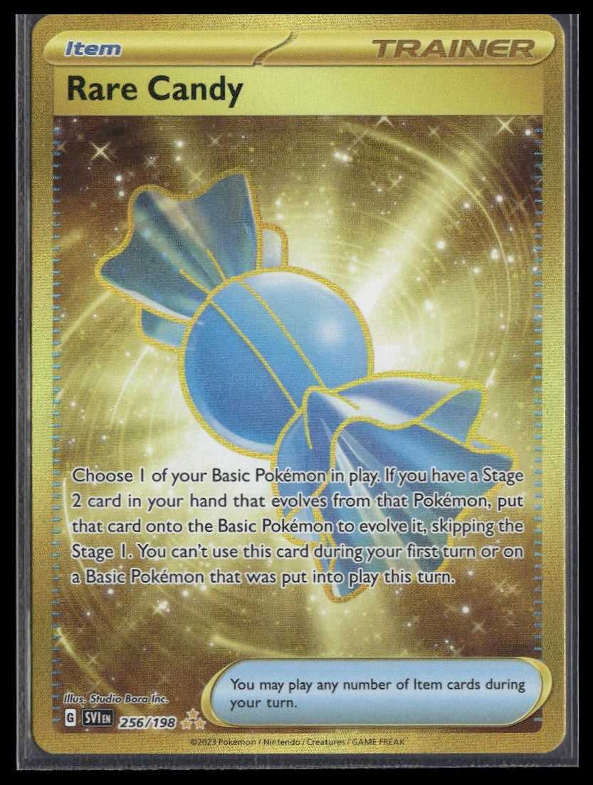 Rare Candy #256/198 Scarlet & Violet Base Set NM