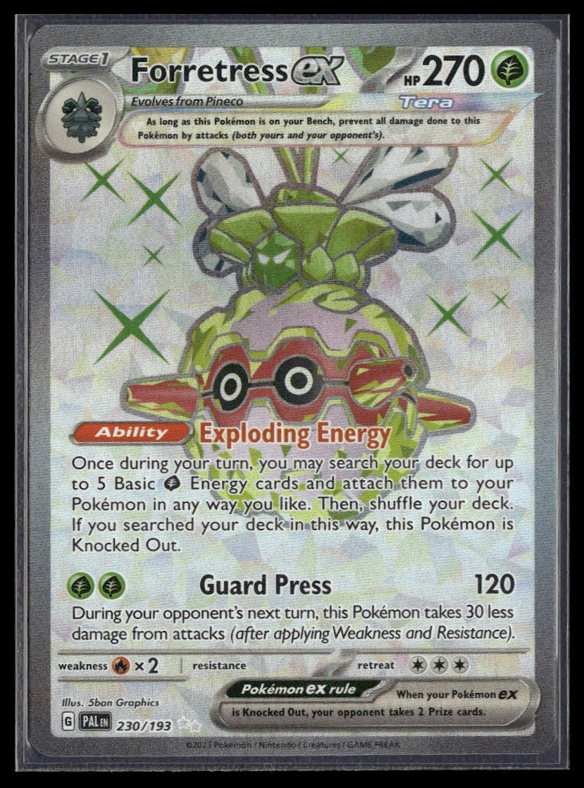 Forretress ex #230/193 Paldea Evolved NM