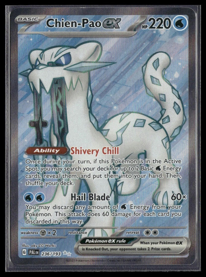 Chien-Pao ex #236/193 Paldea Evolved NM