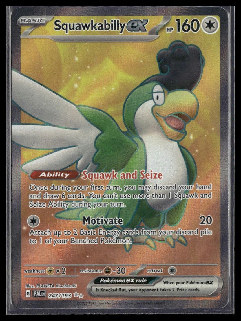 Squawkabilly ex #247/193 Paldea Evolved NM