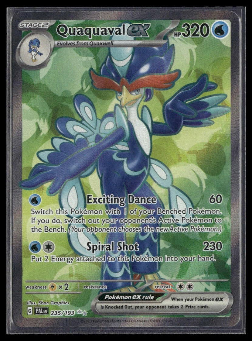 Quaquaval ex #235/193 Paldea Evolved NM