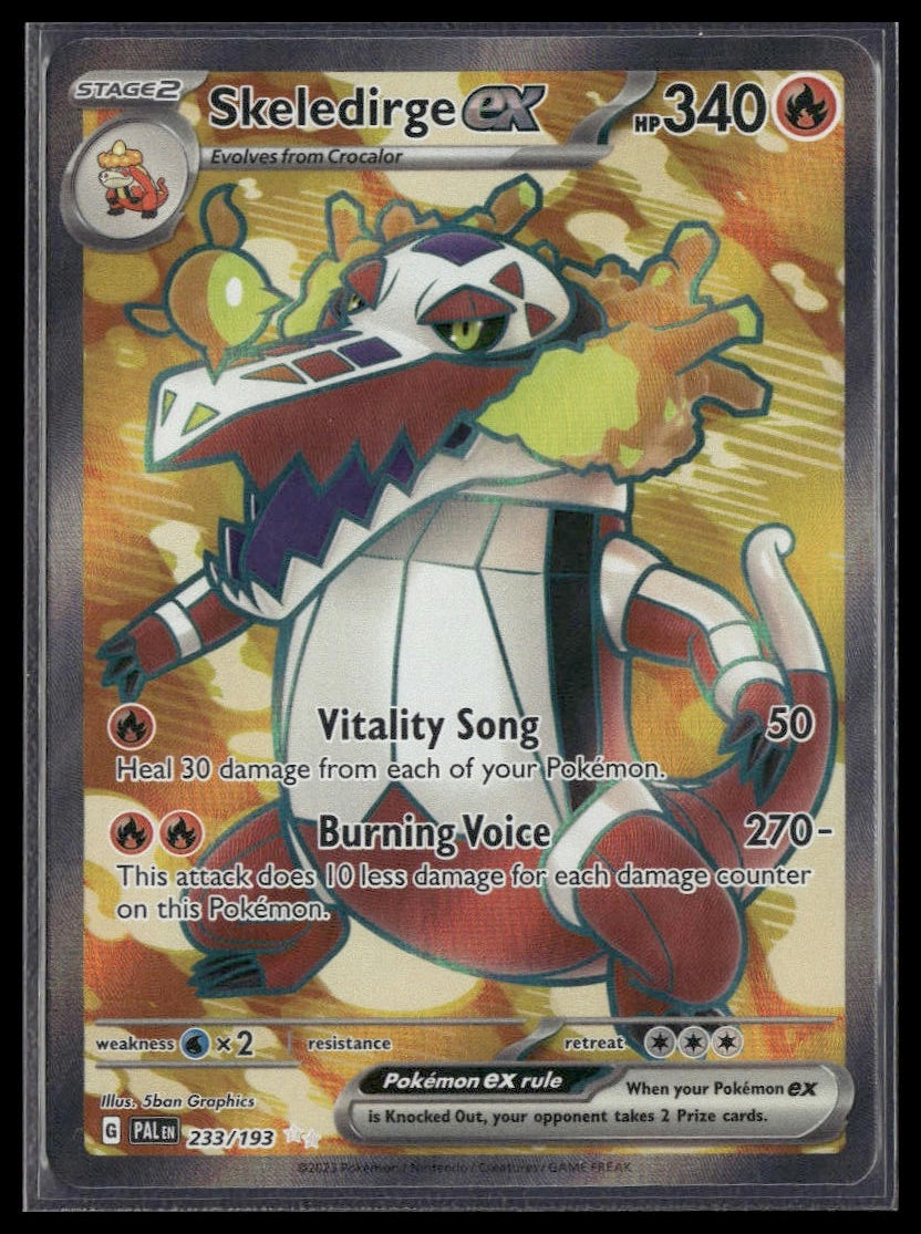 Skeledirge ex #233/193 Paldea Evolved NM