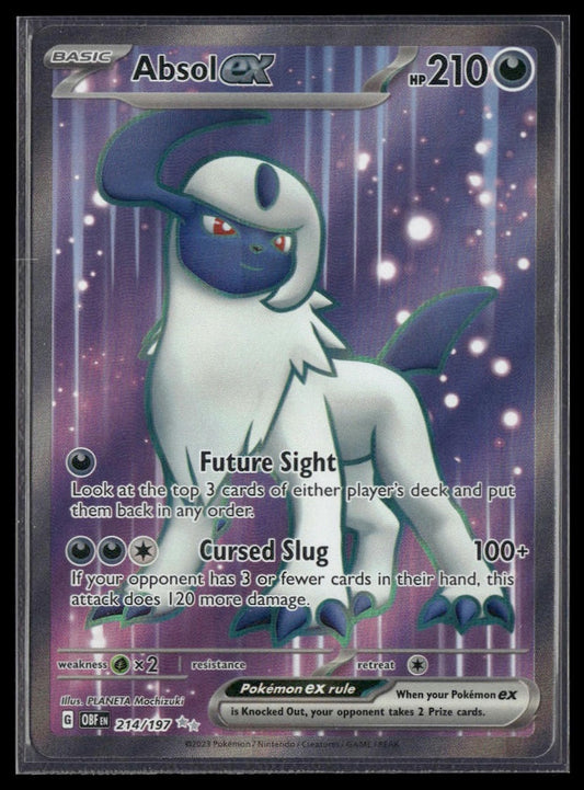Absol ex #214/197 Obsidian Flames NM