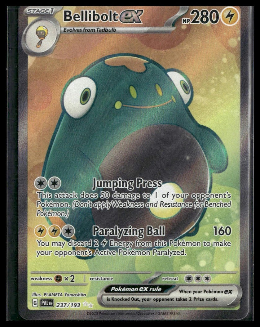 Bellibolt ex #237/193 Paldea Evolved LP
