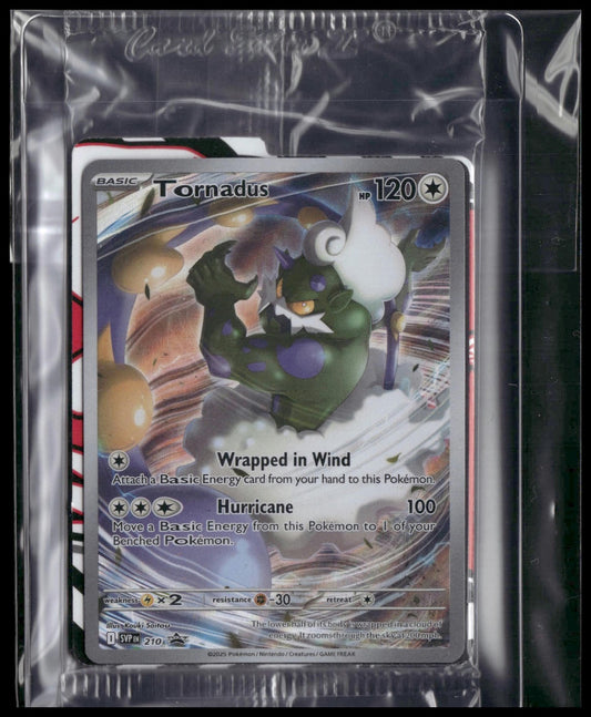 Tornadus #210 SEALED White Flare ETB Promo NM