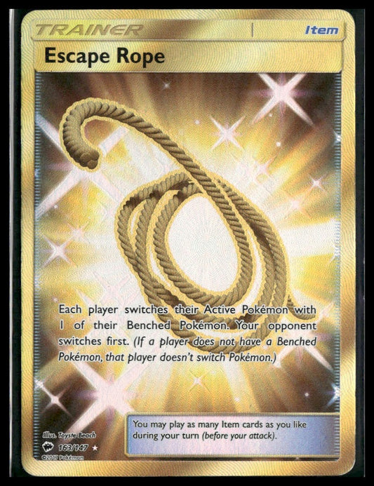 Escape Rope (Secret) #163/147 SM - Burning Shadows MP