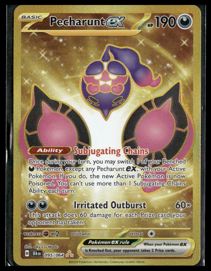 Pecharunt ex #095/064 Shrouded Fable NM