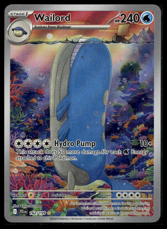 Wailord #162/159 Journey Together NM