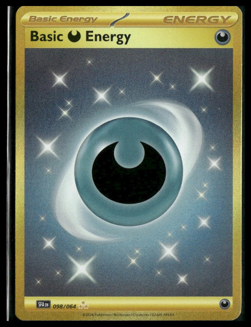 Basic Darkness Energy #098/064 Shrouded Fable NM