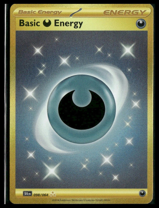 Basic Darkness Energy #098/064 Shrouded Fable NM