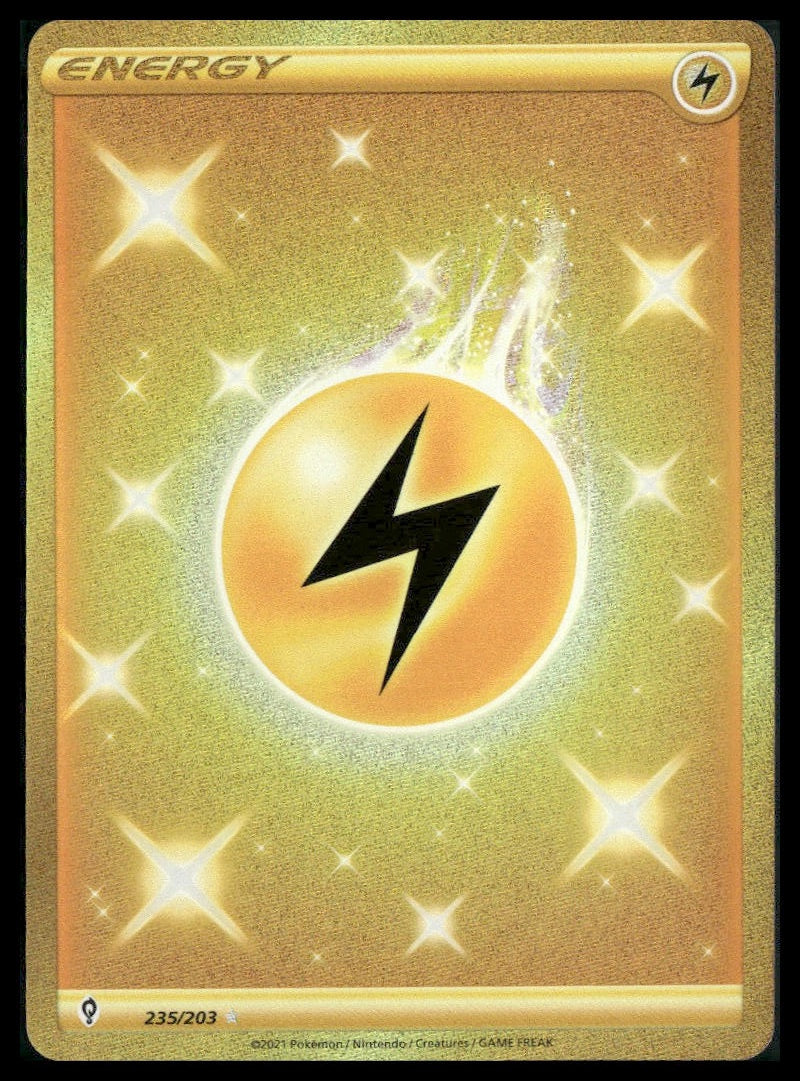 Lightning Energy (Secret) #235/203 Evolving Skies NM