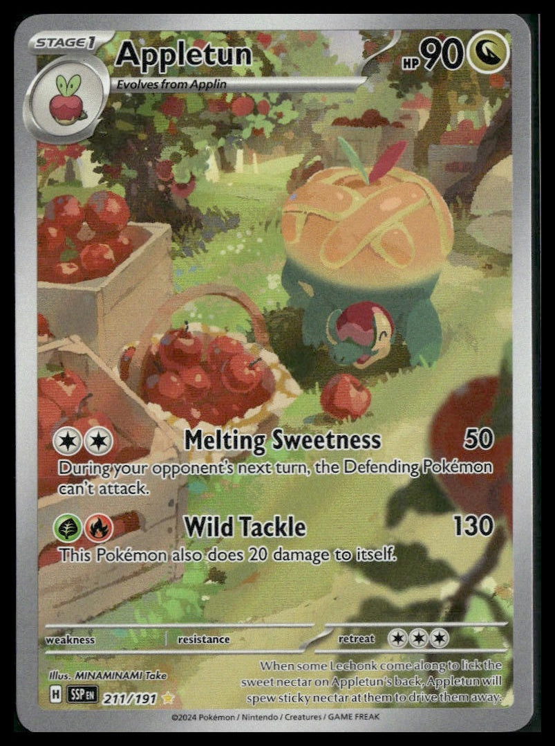 Appletun #211/191 Surging Sparks NM