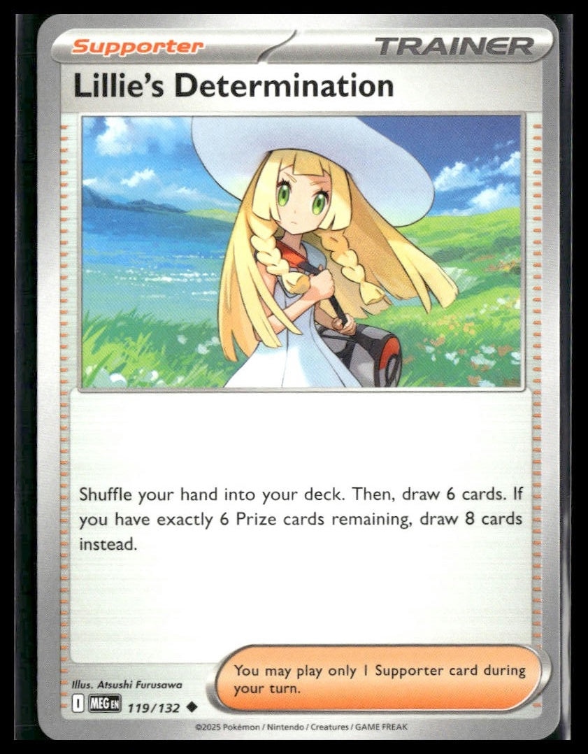 Lillie's Determination #119/132 Mega Evolution NM