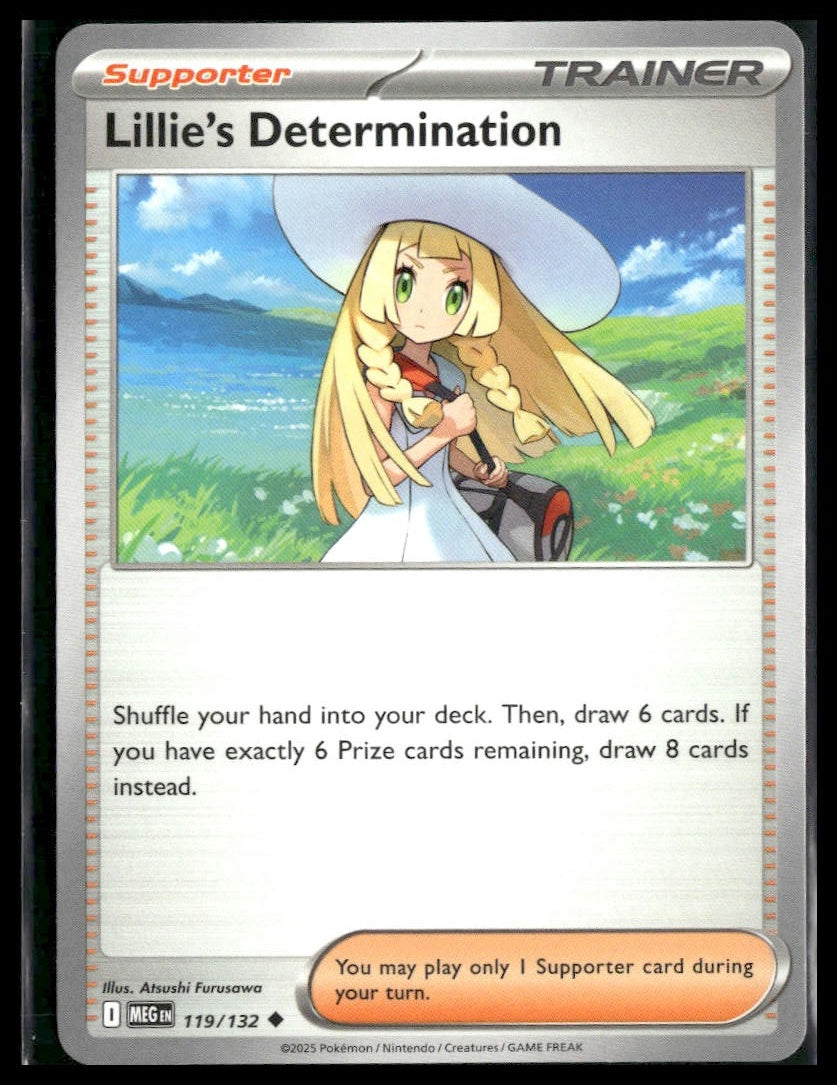 Lillie's Determination #119/132 Mega Evolution NM