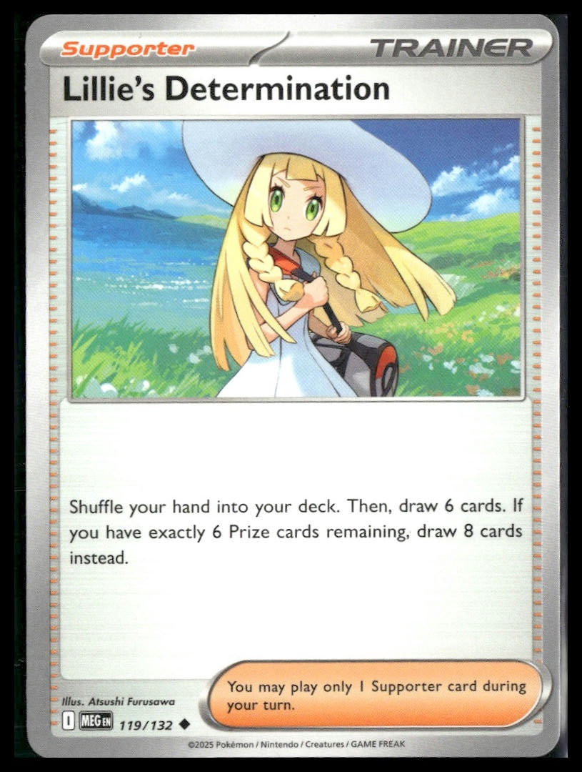 Lillie's Determination #119/132 Mega Evolution NM