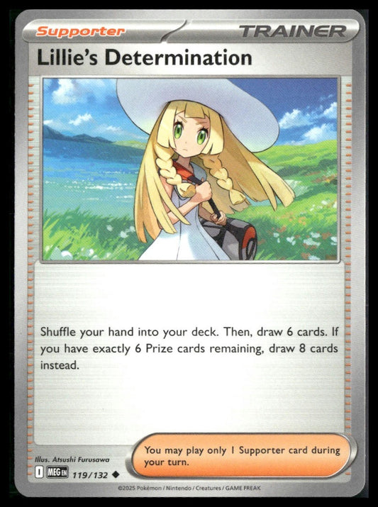Lillie's Determination #119/132 Mega Evolution NM